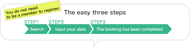 You do not need to be a member to register.The easy three steps
