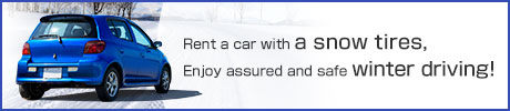 Rent a car with a Snow Tires,Enjoy assured and safe winter driving!