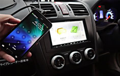 All cars equipped with navigation system that can be connected to an audio player!