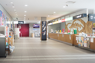 旭川空港の内観写真