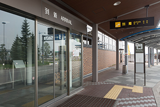 女満別空港の内観写真