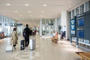 5. Go to the Information Counter on the center of the first floor.