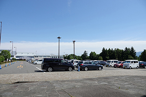 7. You can leave and return a rental car from the airport parking lot.
