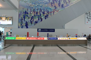 3. Make a reservation at your rental car counter.