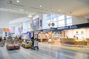 2. Go to rental car reception desk over in the Information Counter. If you called directly to a service office, go up to the third floor.