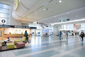 4. Go up to the third floor by elevator near the entrance next to Information Counter.