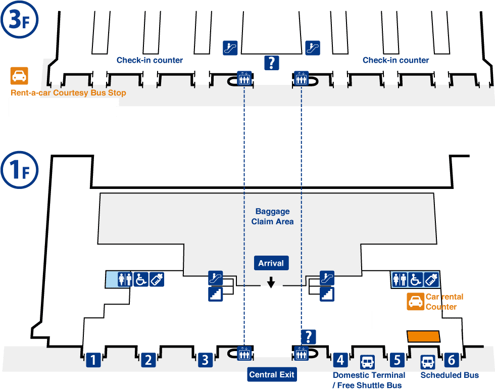 Fukuoka Airport Domestic Terminal Information