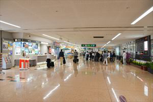 2. Go to the Information Counter almost in front of the Arrival Gate.