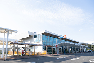 奄美空港の外観写真