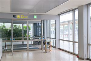 3. After contacting the office, go out from Exit 3.
