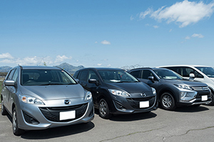 There is a wide range of popular car models by Japanese car manufacturers.