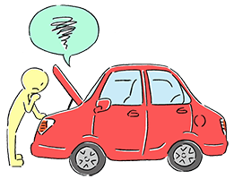 Due to interior light being turned when parked, the battery dies.