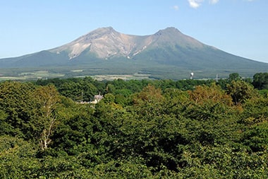 オニウシ公園から見える駒ヶ岳