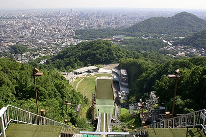 大倉山展望台・ジャンプ競技場