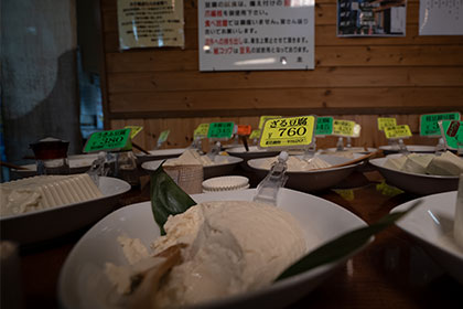 様々な種類の豆腐