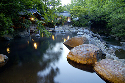 黒川温泉　露天風呂めぐり