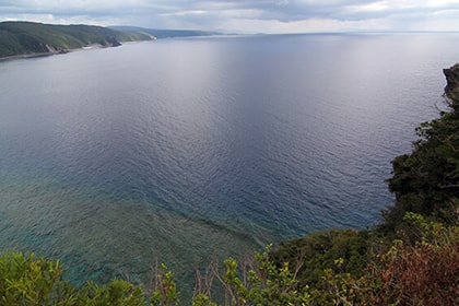 茅打バンタからの景色