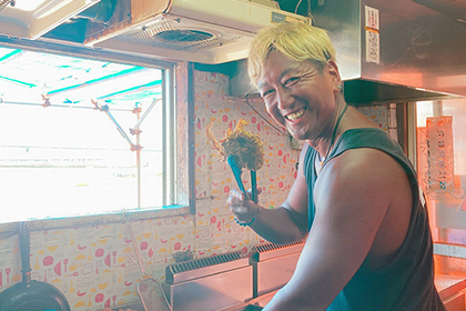 かにもずく天ぷら