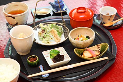 ランチのゆずりは御膳1,800円