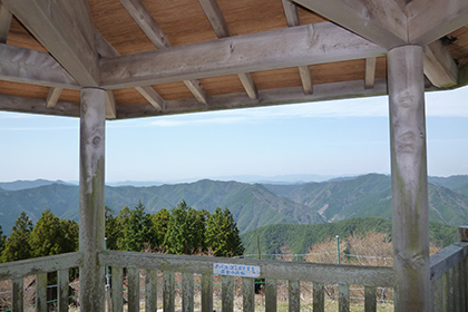 第二駐車場からの景色