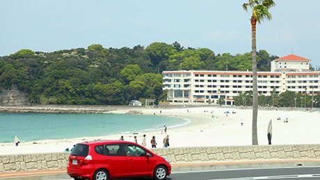 南紀白浜の光る海と温泉を目指して